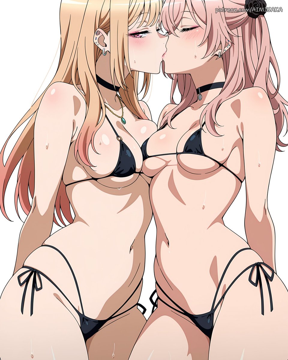misakalol's tweet photo. Sajuna Inui and Marin Kitagawa 👩‍❤️‍💋‍👩

Over 3000 MDuD images in bio https://t.co/5dwyJctXtn