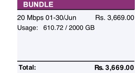 Usman_Moghal's tweet photo. Actual fraud of @PTCLOfficial Flash fibre. Kindly switch from these fraudsters too. I am doing the same.
My 20 MBPS Bill = 3669 /-
Website 30 MBPS package prices = 3499/- https://t.co/ZL8p3UiwW0