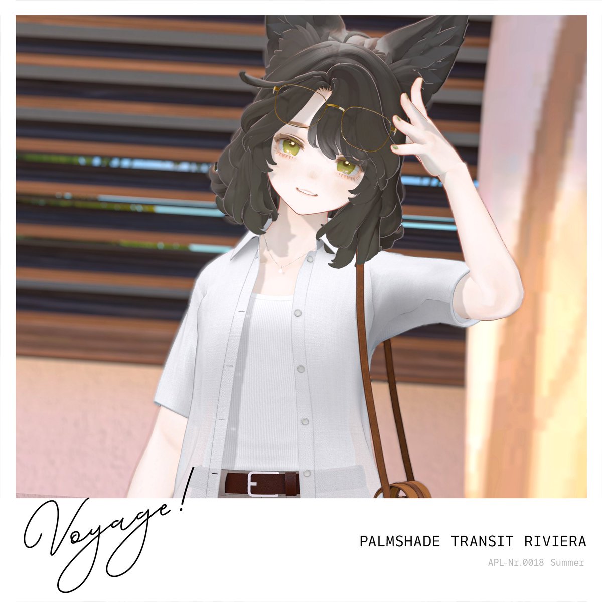 applause_booth's tweet photo. 【5アバター対応】Palmshade Transit Riviera #0019  こちら販売開始しました。 https://t.co/HgpHk9FHuW
南欧の穏やかな空気をイメージした、落ち着きのあるバケーションウェアです。 7/13迄セール中です.
また、商品をスキ！・当ポストRTで抽選で1名様(スキ数で増加)にプレゼントいたします。   #booth_pm