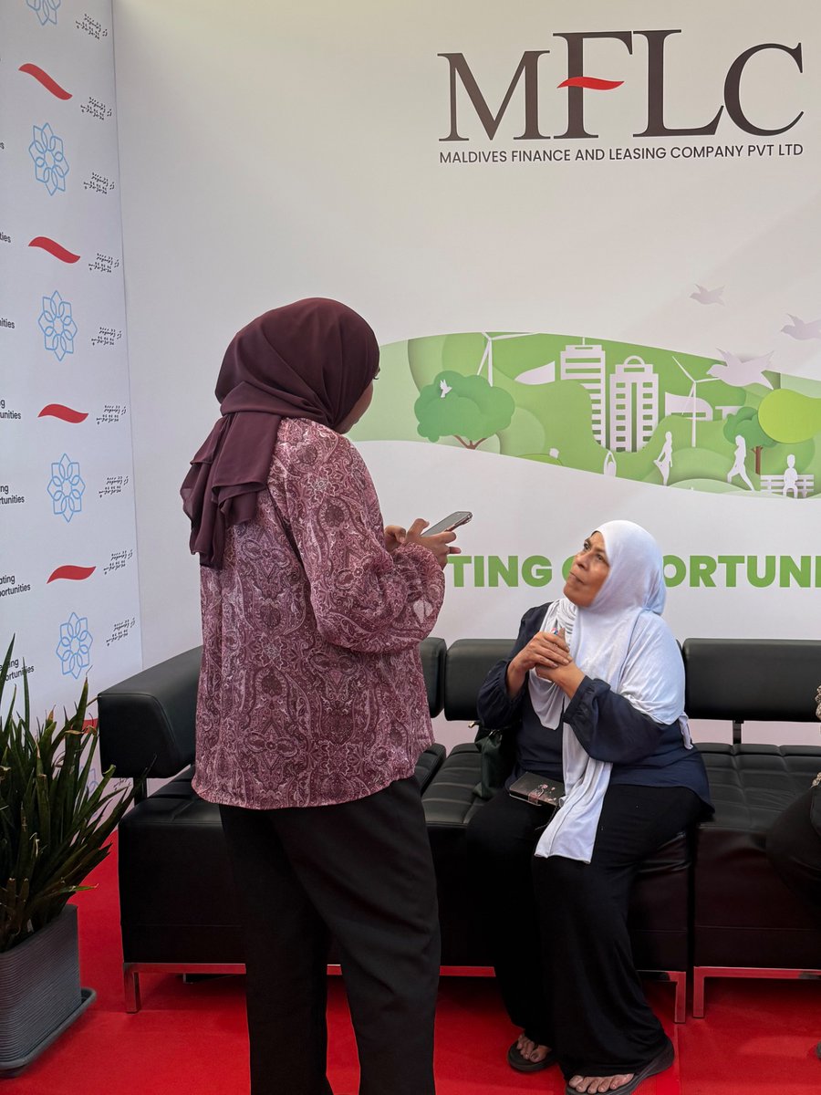 mflcmv's tweet photo. The Expo may be over, but your financial journey is just beginning.
A heartfelt thank you to everyone who stopped by the MFLC stall during Financial Expo 2026. We truly enjoyed connecting with you.
#MFLC #CreatingOpportunities #MaldivesFinancialExpo2026 #MFE2026 https://t.co/LFjyNh6FXZ