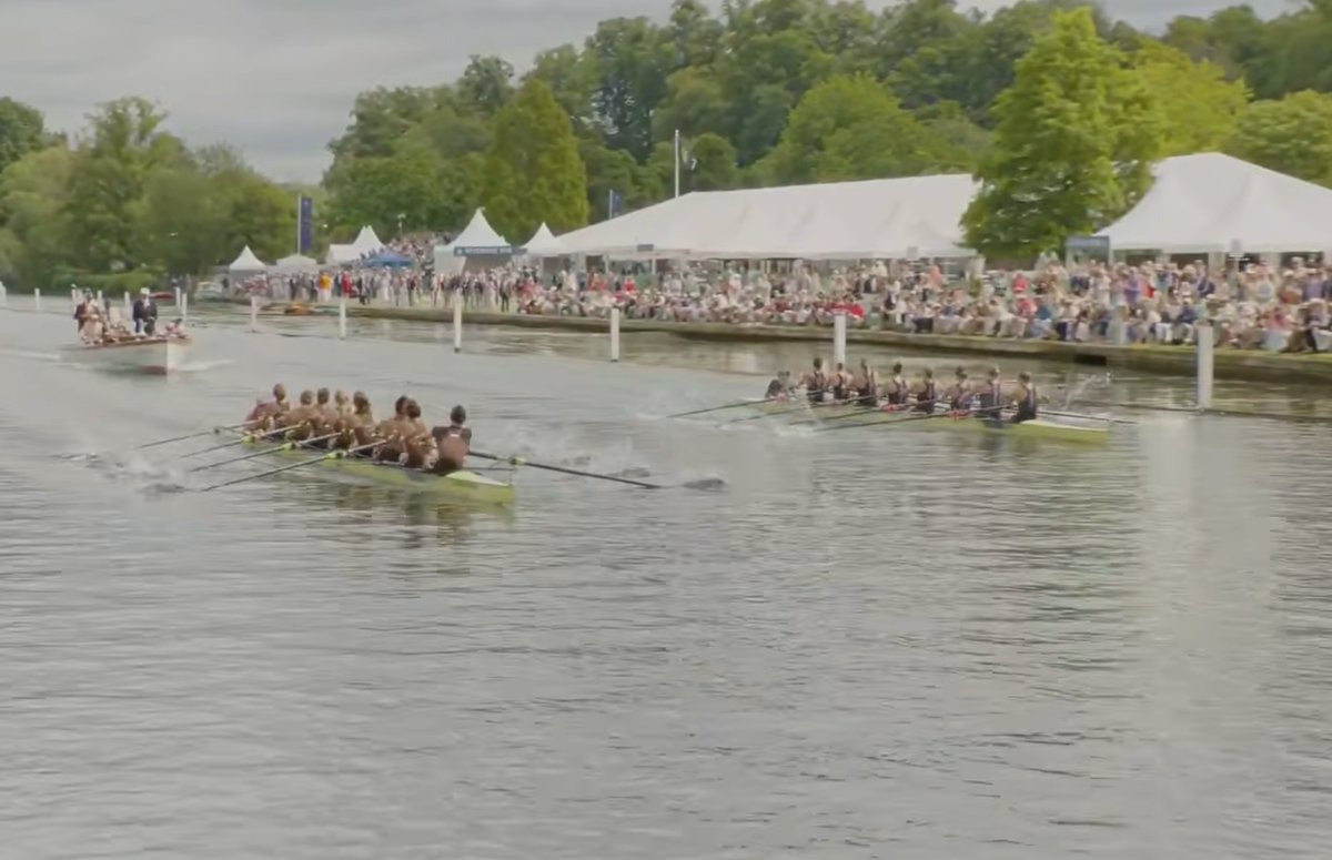 UW_Rowing's tweet photo. It went down to the wire, but Brown has edged out the Washington women in the final of The Island Challenge Cup at @HenleyRegatta.

Well rowed to both crews!

https://t.co/Ce5D0Mw522

#RowingU https://t.co/0NyWOHvtSy