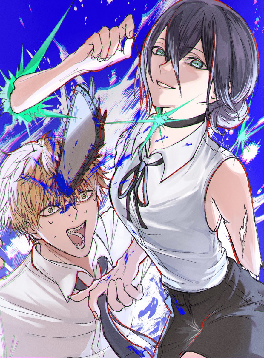 ItsumiyaHina's tweet photo. 💥ﾃﾞﾝﾚｾﾞ #chainsawman #Reze
#絵柄が好みって人にフォローされたい https://t.co/qSzVtPfuCw
