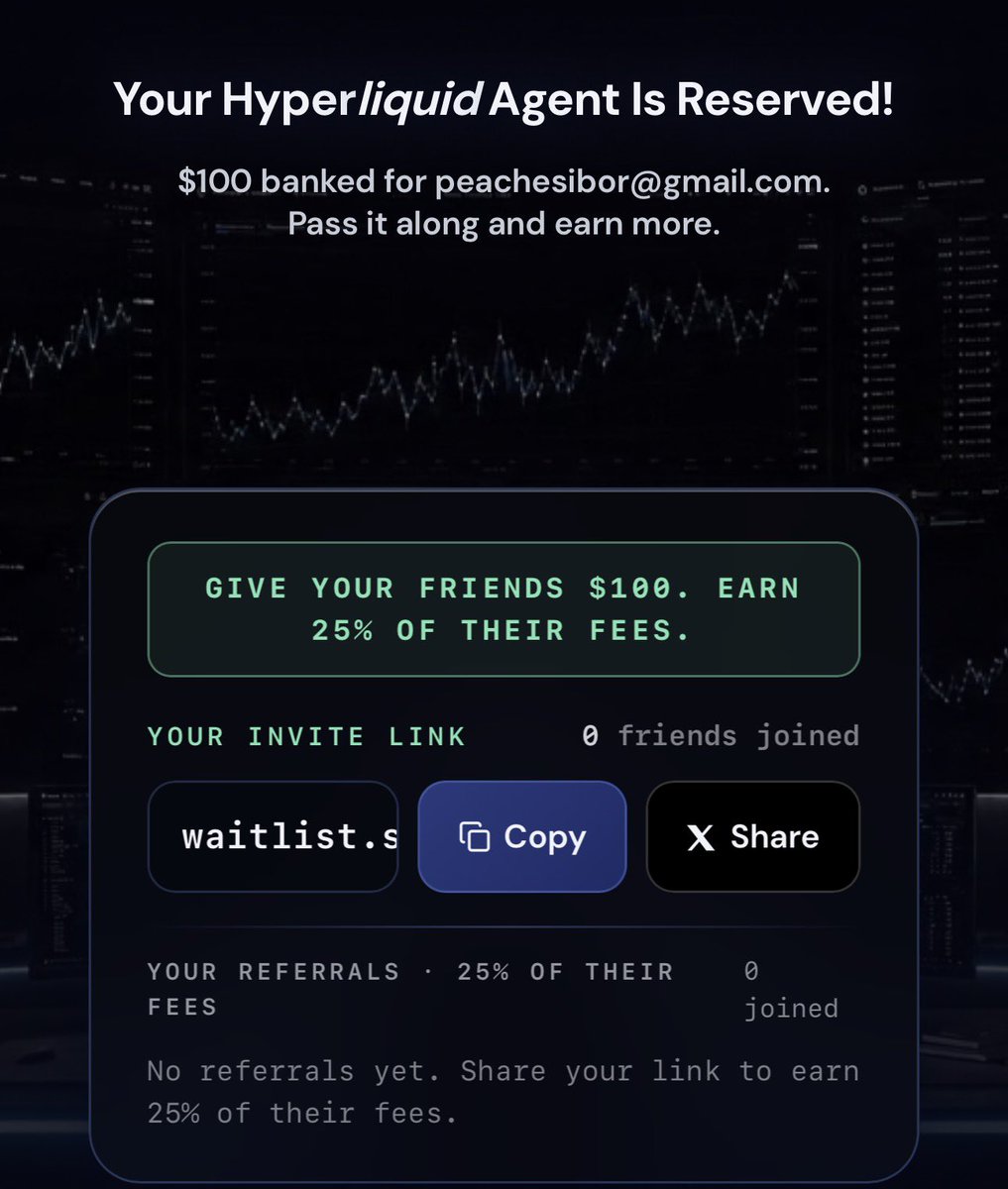 1CryptoMama's tweet photo. I just reserved my Hyperliquid AI trading agent on @senpi_ai. 

Upon signup you get free $100 worth AI credit 

Go to https://t.co/A3Rm0l6Mhy and connect your mail
Go ahead to Claim your Hyperliquid Agent 

Project launches in 2days

Disclaimer; This is not a paid post https://t.co/hoEAhtjTgV