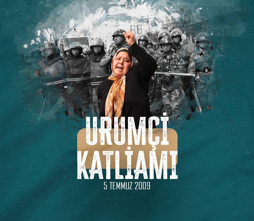 Halkiyatcilik's tweet photo. 5 Temmuz 2009’da kadim yurdumuz Doğu Türkistan'ın Urumçi şehrinde Kızıl Çin rejimi tarafından şehit edilen Uygur Türklerini rahmetle anıyor, Doğu Türkistan’da zulme sebep olan kızıl terörün insanlık dışı muamelesini nefretle kınıyorum. Yaşasın Doğu Türkistan'ın hürriyet davası! https://t.co/UKrLFTFEsY