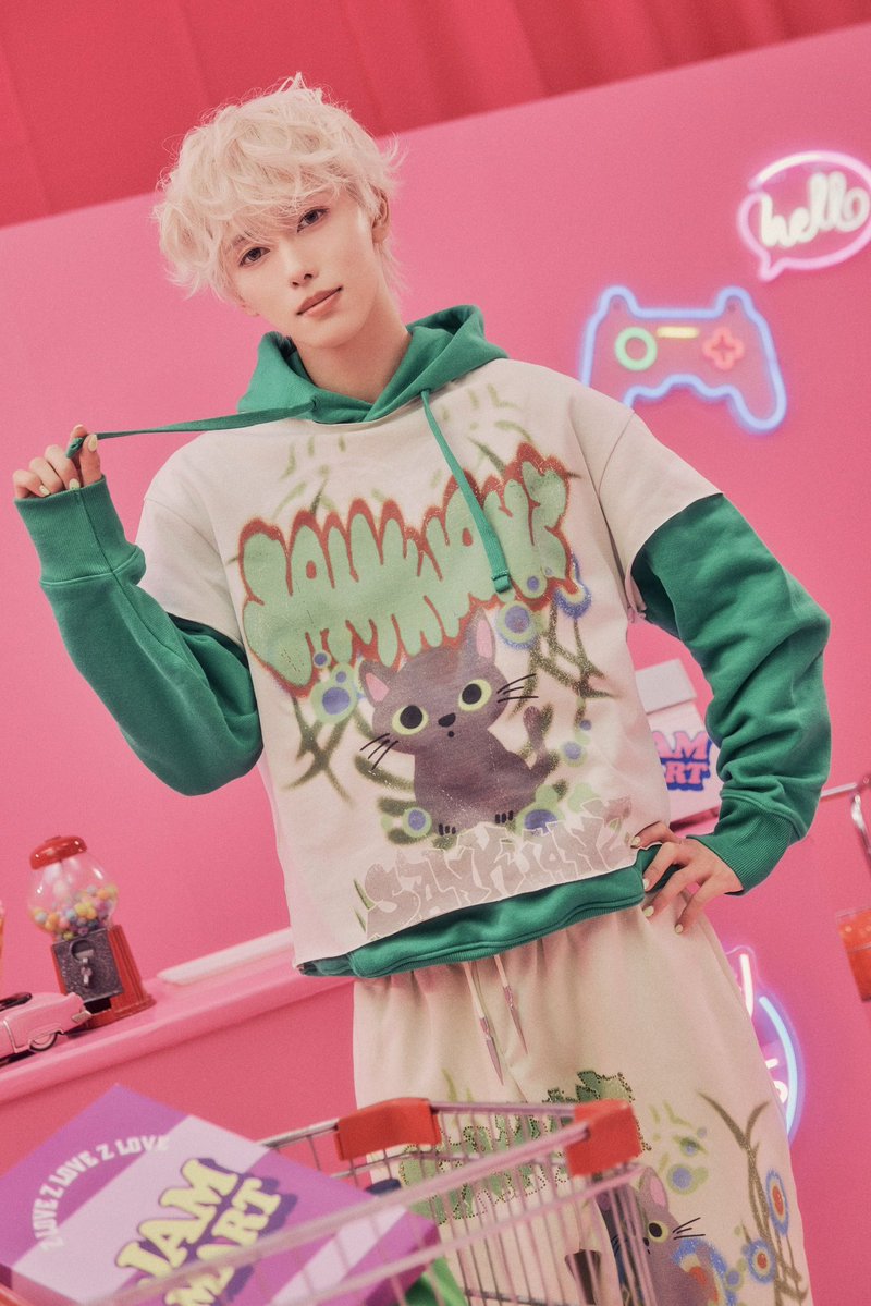 JAMHEADS_'s tweet photo. JAM HEADS 
6th Digital Single "Zラヴ"

 𖤐⨾❇️✮˚.🍦⋆✮˚.⋆

  Concept Photo
      𝑯𝑨𝑳🧸💚

⋆.˚✮🛒.⋆.˚✮💎⨾𖤐

2026.07.27(Mon) Release

#JAMHEADS #icy
#Zラヴ #HAL https://t.co/12dQIzDRBS