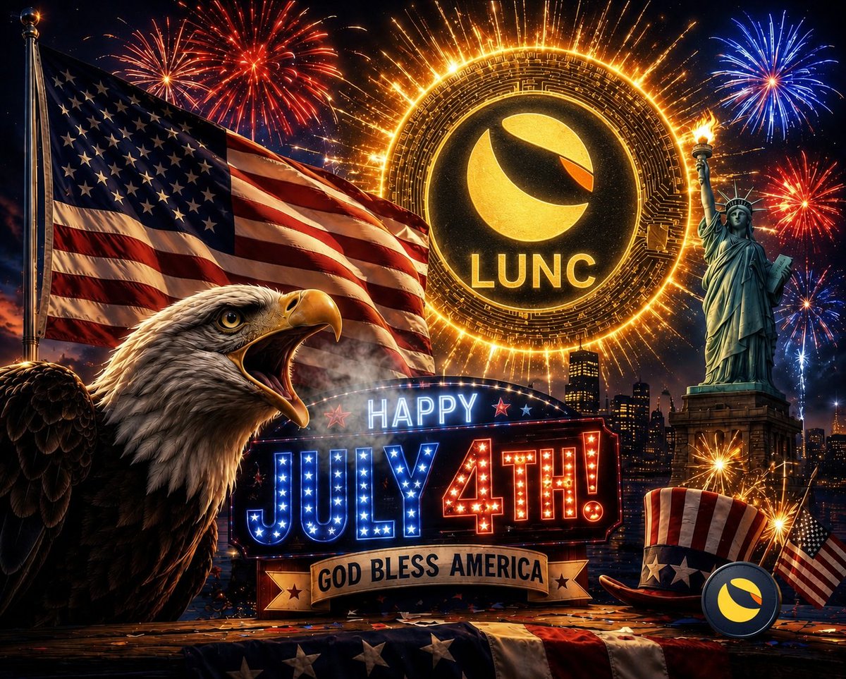 TheMoonHailey's tweet photo. Historical $LUNC prices on July 4th🇺🇸🔥

2019: ~$1.30
2020: ~$0.34
2021: ~$5.91
2022: ~$0.00011
2023: ~$0.000087
2024: ~$0.000073
2025: ~$0.000056
2026: ~$0.000064

From $119 ATH to rebuilding from the ashes🔥

The community is still here. The mission continues

HODL $LUNC 🚀🔥 https://t.co/F8MiRjta64