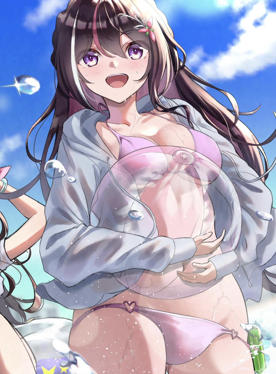 Kazunoe_illust's tweet photo. #ビキニの日 
#AZKiART 

載せないのは勿体ねぇ！！！！👙 https://t.co/QbDtlXR8tS
