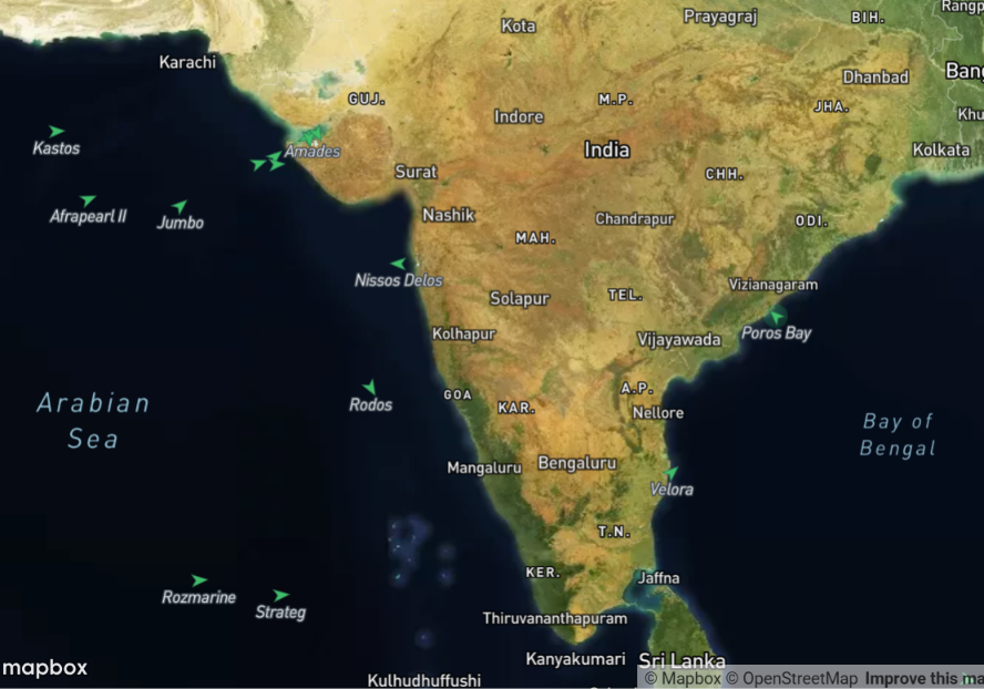 anasalhajji's tweet photo. 🇮🇳Last week, India’s weekly crude imports from Russia were the second-highest on record.  

🇮🇳The first week of June saw the highest level ever, with imports exceeding 3.4 million barrels per day, according to Kpler data.

Map from @Kpler https://t.co/j4KW0DcyKr