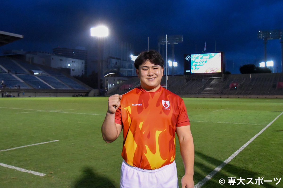 試合終了 関東大学ラグビーオールスター 対抗戦選抜 54-21 リーグ戦