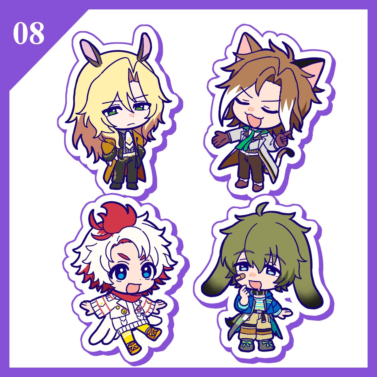 hrt_imas's tweet photo. 🐓🐈🐕🫏 https://t.co/dxR5rM2zW2