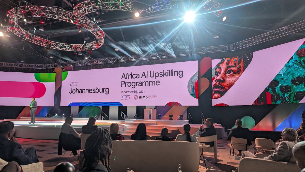 AmaniBisimwa4's tweet photo. Honored to attend the 1st #GoogleCloudSummit in Africa on July 1st in Johannesburg!
Joined 2,600+ innovators & developers under the theme "Building for Africa with Google Cloud".
Great talks & networking. Thanks @googledevs & @GoogleDevExpert for the invite!🚀
#TechInAfrica https://t.co/YmpjqhDDL0