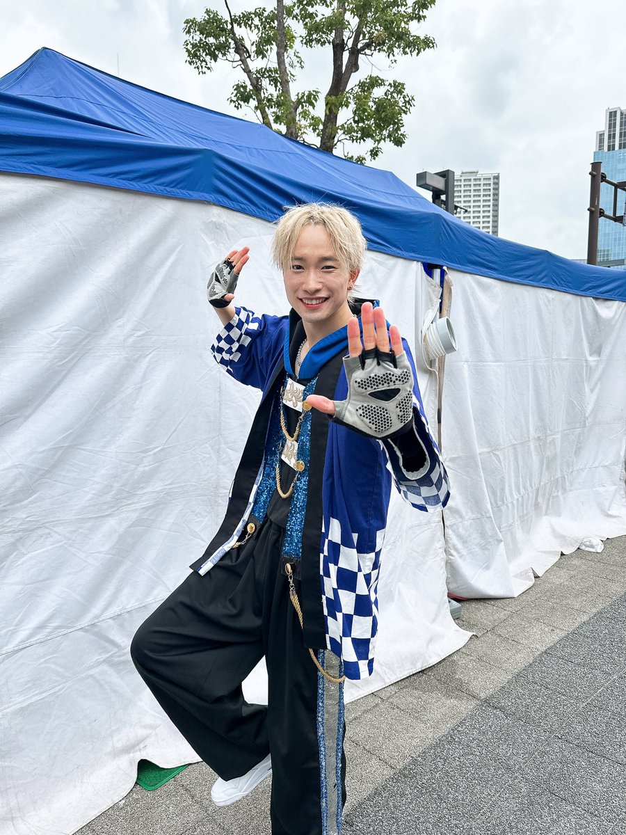 ryuta_urahara's tweet photo. お祭りゅうた！
川崎2部ありがとう！
最高に楽しかったぜー！
次会えるのは周年祭！
楽しみにしとけよ！
最高のもの見せてやるから！ https://t.co/QOeGejzgqK