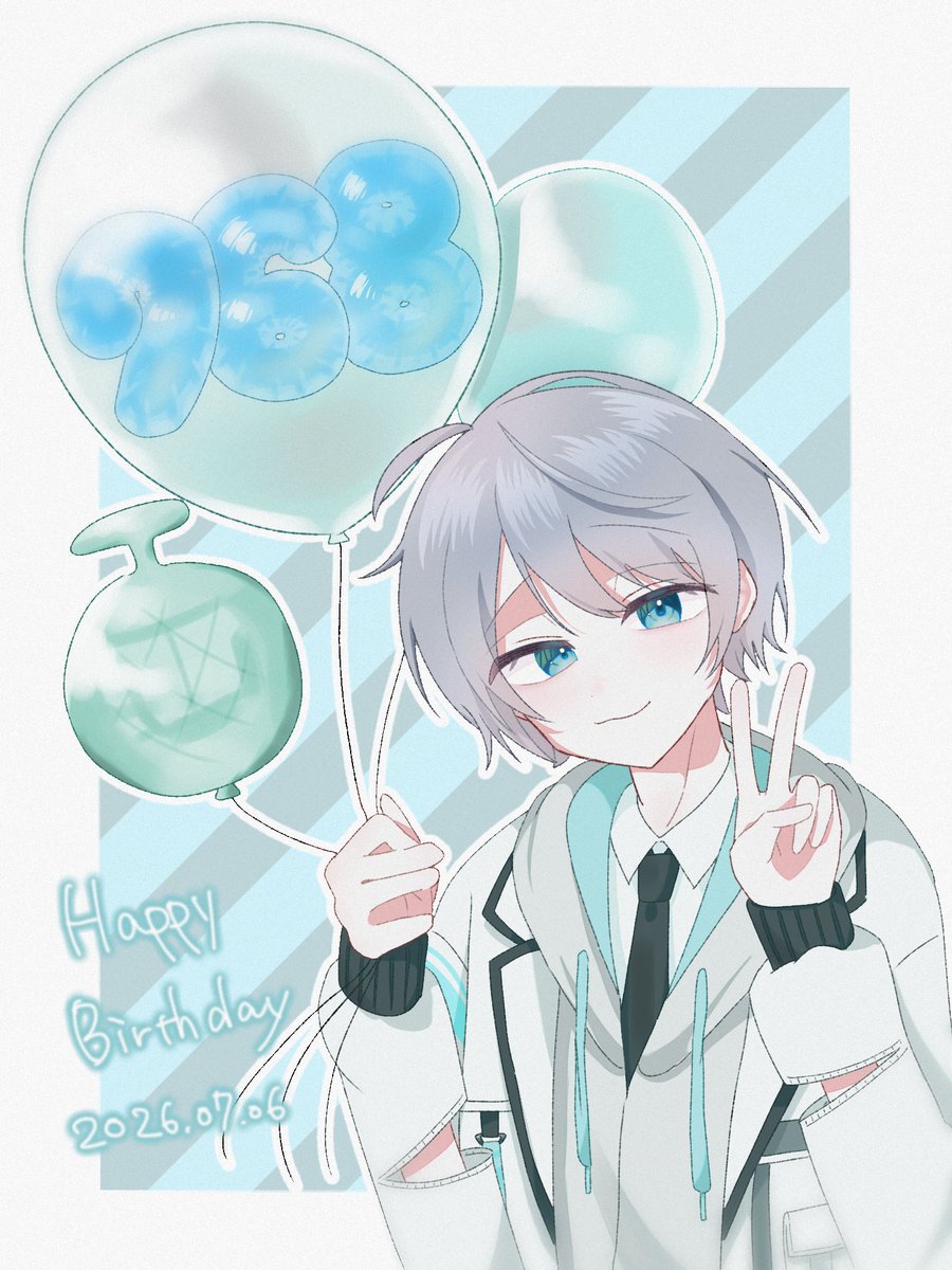 ameushi_illust's tweet photo. お誕生日おめでとうございます🎂✨
#なろ屋誕生祭2026
#なろあーと https://t.co/RS6DzIOKN4