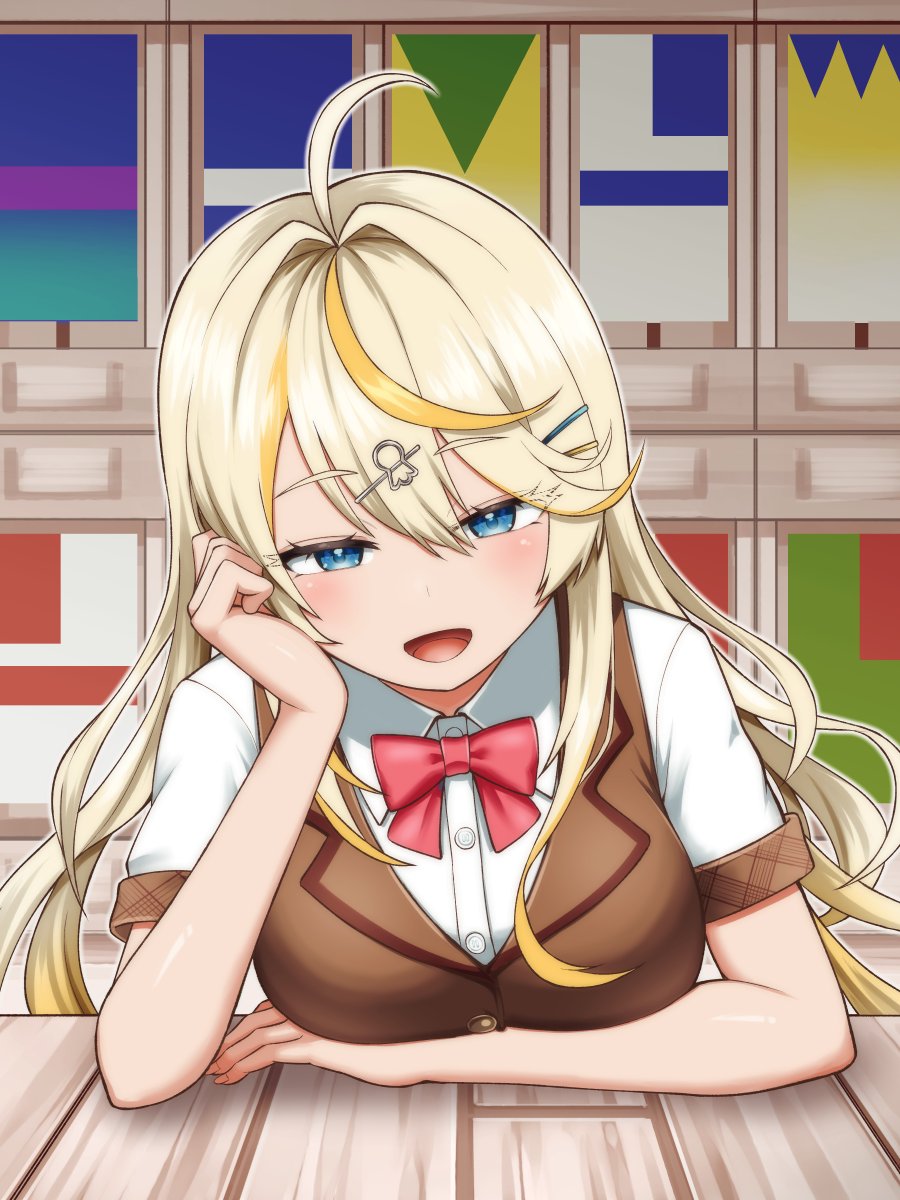 RaPiD_CLOVER's tweet photo. 旗売りの少女 #みかるん絵 #あらなみマイクラ https://t.co/KJc5X47wv9