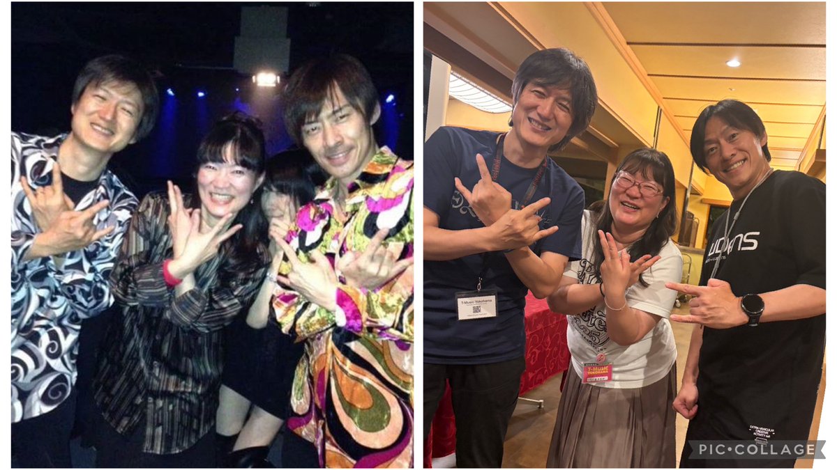 KeyboardMOTO's tweet photo. 某10周年記念合宿にて、10年前の僕ら&amp;今回の僕ら🤣🤣🤣
また10年後も撮るかもしれない(笑) https://t.co/j1lSLTx1Fe