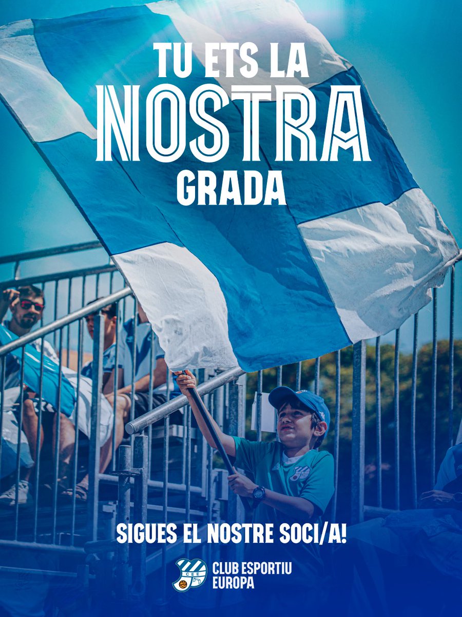 CEEuropa's tweet photo. La nostra grada i la nostra veu. Tu ets l’Europa 💙🤍

Renova a través del correu rebut o fes-te soci/a a 
https://t.co/3n6El2pJo6 o a oficines

#TuEtsElNostreEuropa https://t.co/HwJ3c99Sm4