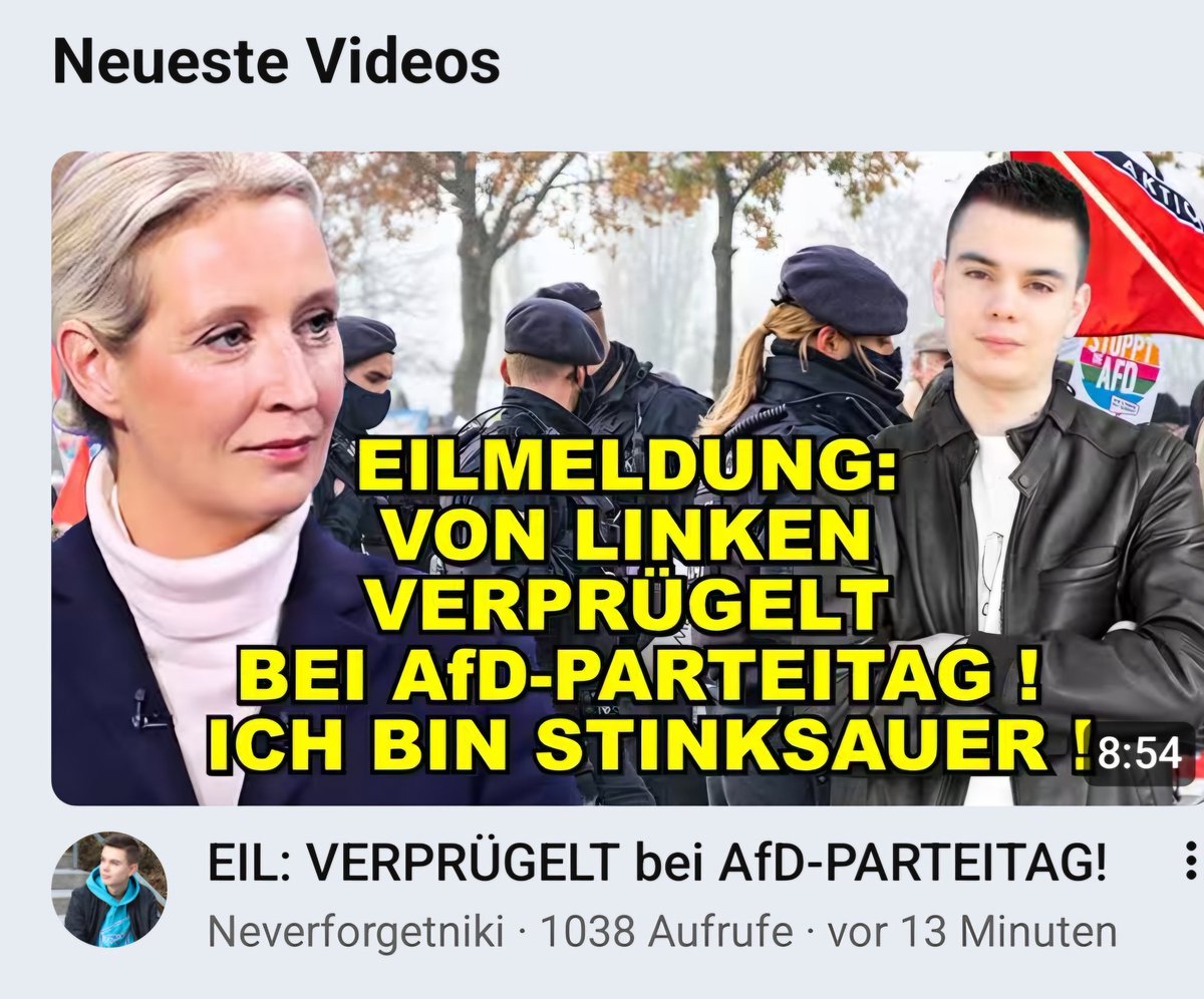 nikitheblogger's tweet photo. Teilen! Keine Sondersenungen bei ARD und ZDF.
Keine Empörung von Steinmeier.
Keine Intervention von Merz.
Interessant... Wenn Journalisten zusammengeschlagen werden, die nicht links sind, sind alle still? Schaut jetzt hier mein neues Video dazu von heute: https://t.co/mBZtUb0iU8 https://t.co/dfl2X2ckhW