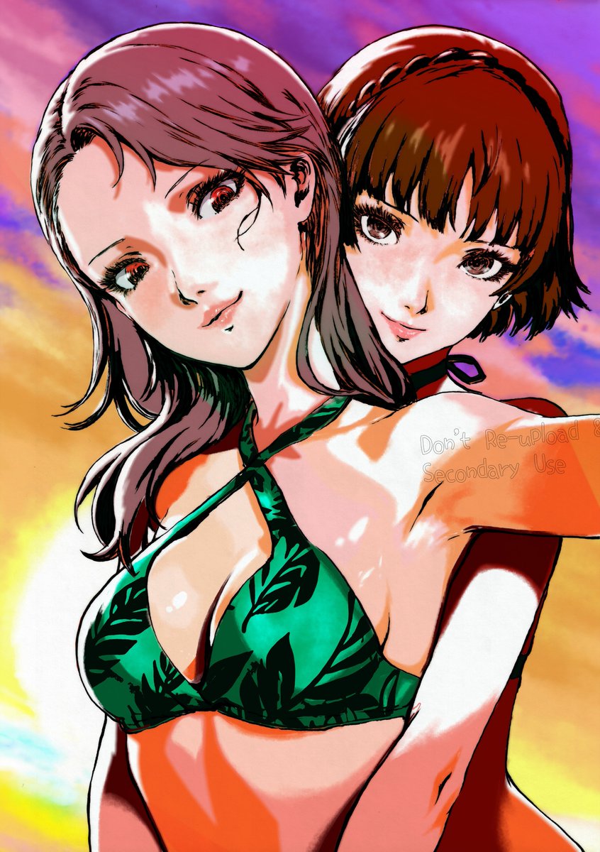 OeilVert_FFT's tweet photo. #ビキニの日
新島真ちゃんと冴姉さん https://t.co/yvIjTZk8dw