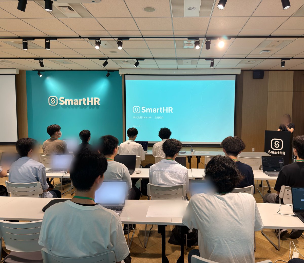 LOCAL_STAGE_PJ's tweet photo. 『CIRCLE MEET STAGE』
会場を提供してくださった株式会社SmartHR様にもご登壇いただき、自社のサービスや魅力についてもお話ししていただきました!!
#SmartHR
#LSProject https://t.co/DQO487q1Gm