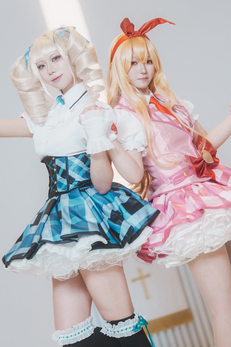 yuki_2789's tweet photo. Cosplay/アイカツ
星宮いちご・藤堂ユリカ
 #アイカツコスプレ https://t.co/mVp9daG8sJ