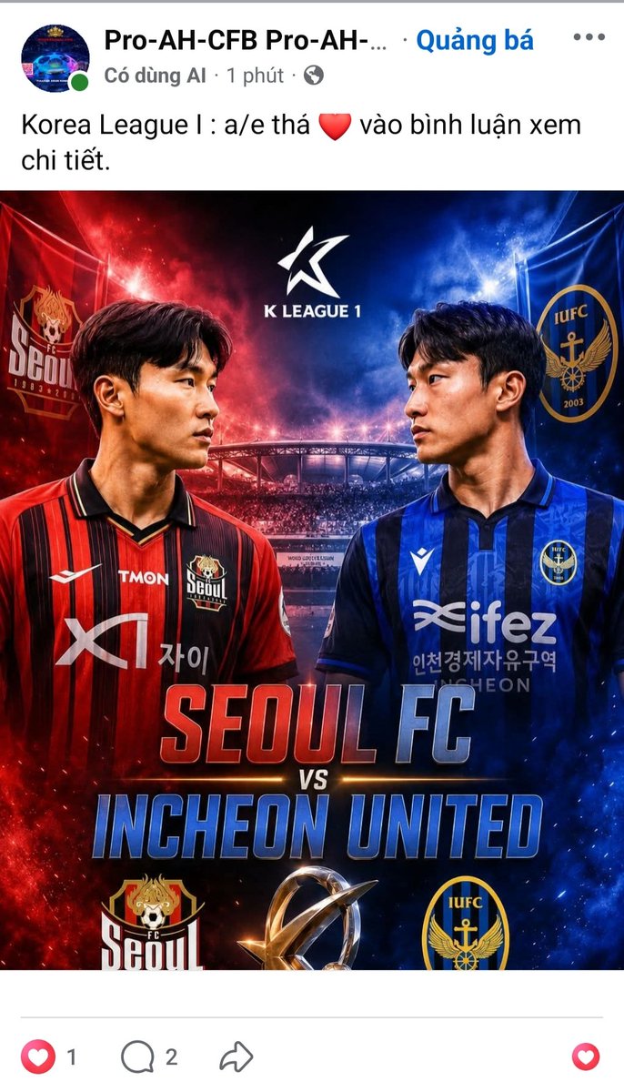 MongSac1980's tweet photo. Korea League I : 👇👇👇 https://t.co/apsYqktbFB