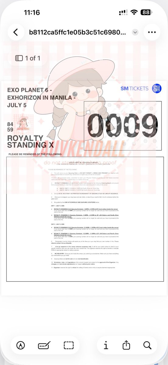 kennicks_2003's tweet photo. wts lfb selling ic
EXhOrizon in Manila ticket

- Royalty Standing X
- Day 2 • July 5
- lowest QN 8 &amp; 9

- PAYO
- BANK TRANSFER / WISE (NO USD PAYMENT)
- delivery on venue (LALAMOVE GRAB)
- physical ticket claimed
- above srp 
#EXO #EXhOrizoninMANILA
#EXOinManila #exhorizon https://t.co/89KvVK2XSG