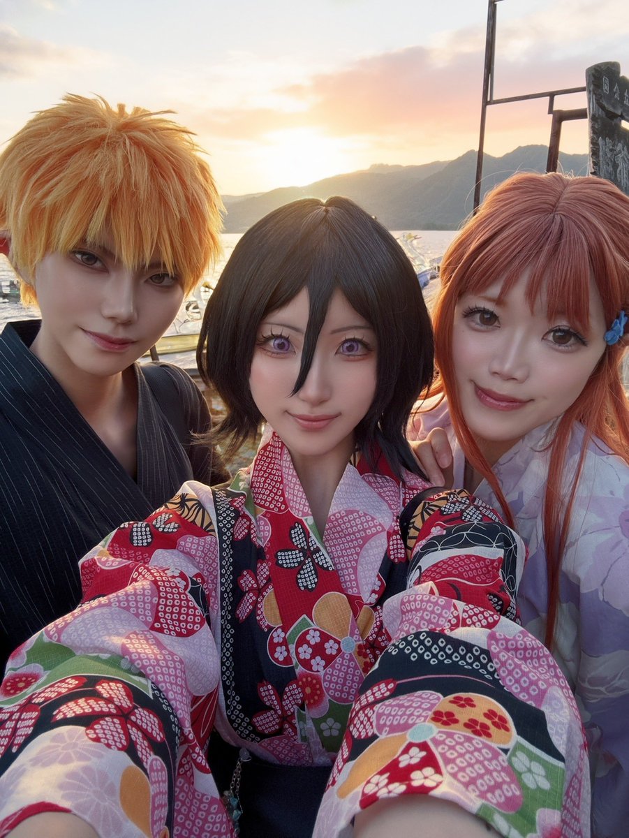 txc_meshiuma's tweet photo. cos￤反転
BLEACH

大好きな2人とコスプレ➰
サンキュー.ᐟ.ᐟ

🍓￤えおるさん
🌼￤凪さん
🐰￤わたし
#TMAF #TMAF2026 https://t.co/efJsTyVY7N