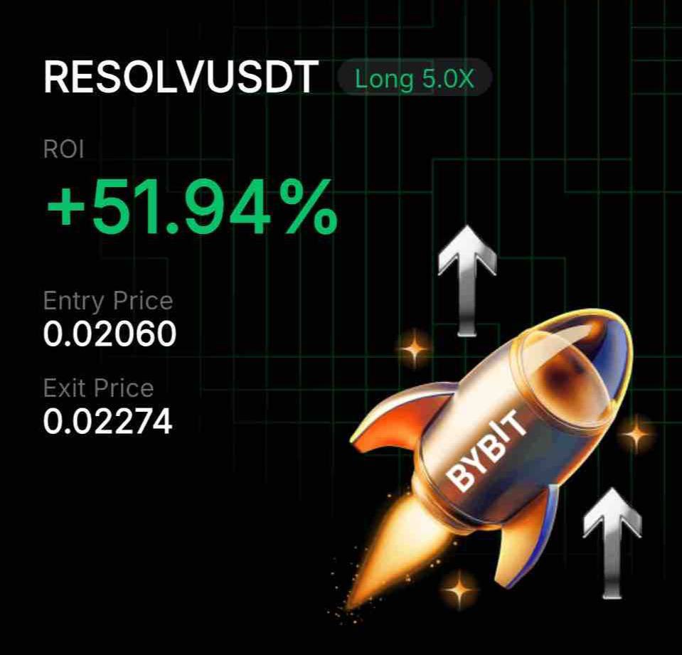 dilwitrades's tweet photo. $RESOLV 50%+ with 5x leverage 🫵😎 

🔗 https://t.co/CIhnJkYgFE https://t.co/MYLWZ4edo9