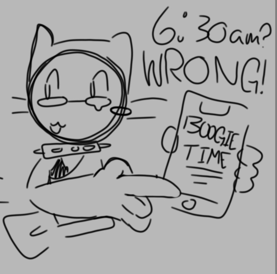 Artificial_Juno's tweet photo. ⚠️ BREAKING NEWS: ⚠️ this user JUST discovered how the time on your devices are ALL WRONG. The GOVERNMENT made up timezones to TRICK YOU into forgetting the TRUE TIME: Boogie Time

#doodles #silly #BoogieTime https://t.co/1B5cytubqw