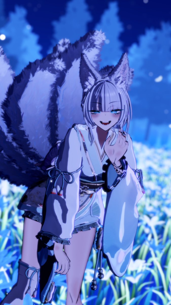 Kakipi_269's tweet photo. 着物の九尾　は至高
#SIUSIU3D https://t.co/ZKCXYDsmzT