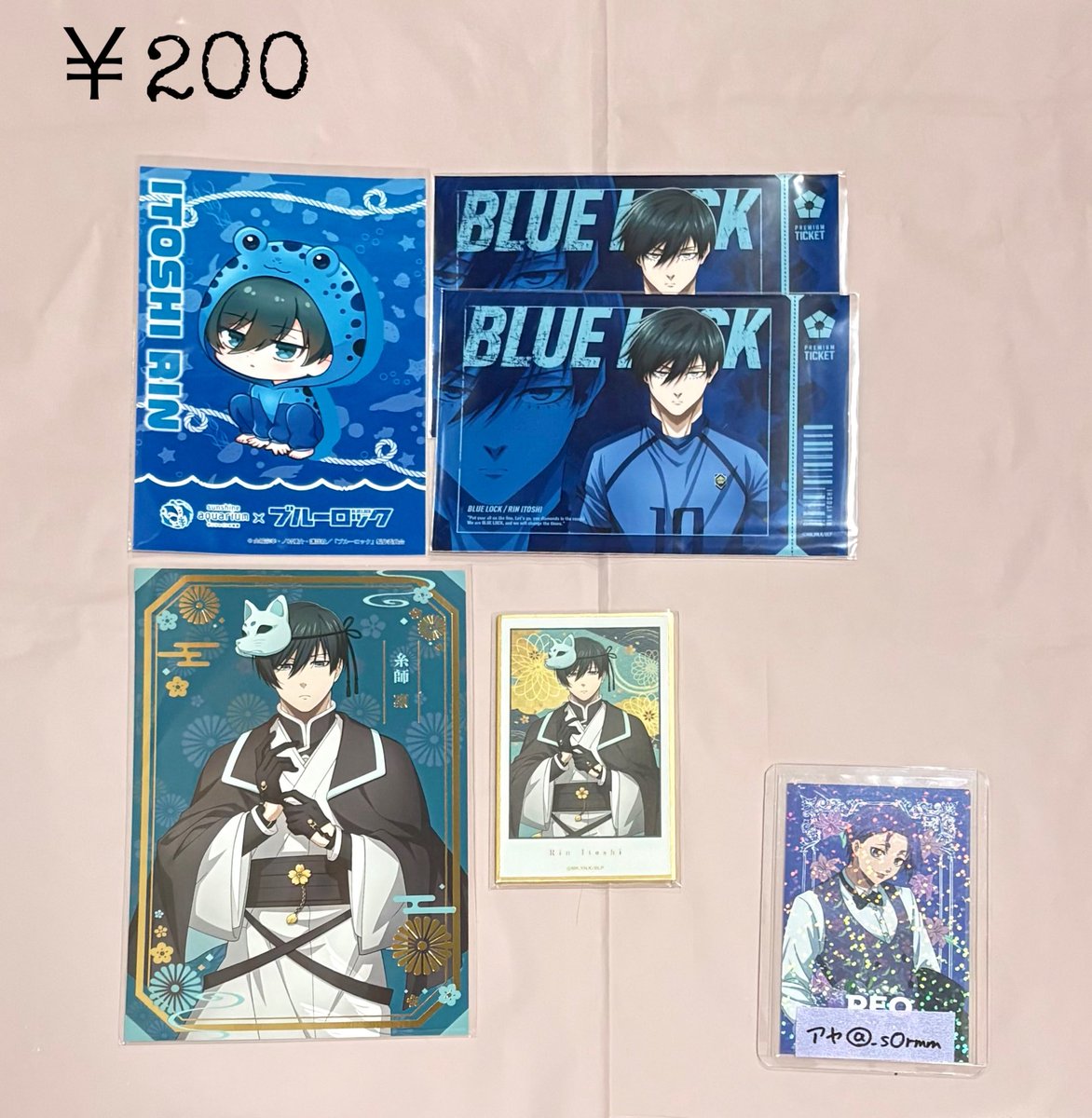 _sOrmm's tweet photo. 【譲渡・交換】
ブルーロック ブルロ展 ポーチ ひと休み キャラナップコレクション カラ鉄 妖  スーツ サンリオ レトロポップ もぐふれ おねむたん ヘアピン 一番くじ

《譲》冴 凛

《求》記載額+送料、同異種 玲王 凪

グッズ整理の為お譲りします。
お気軽にお声掛けください🙇🏻‍♀️ https://t.co/mg5Moj5tjr