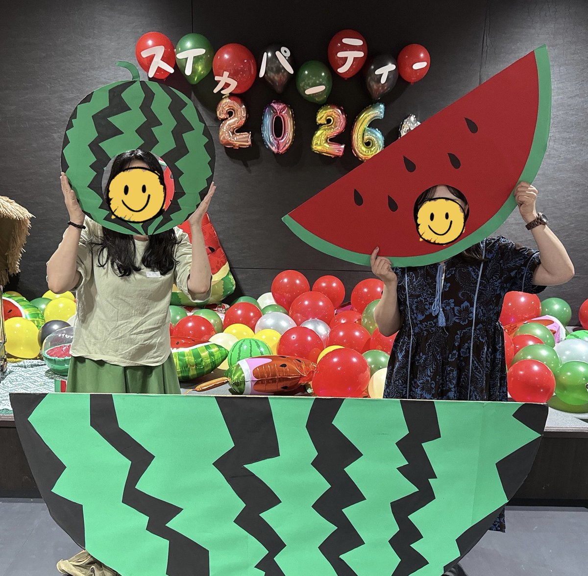 oroorohinoe's tweet photo. 今回で3回目の参加スイカパーティ
いろいろ食べ比べて、私は９番あさひの小玉すいかが好みでした♪

#スイカパーティ2026
#あさひ小玉すいか https://t.co/Mg2e96ihWq