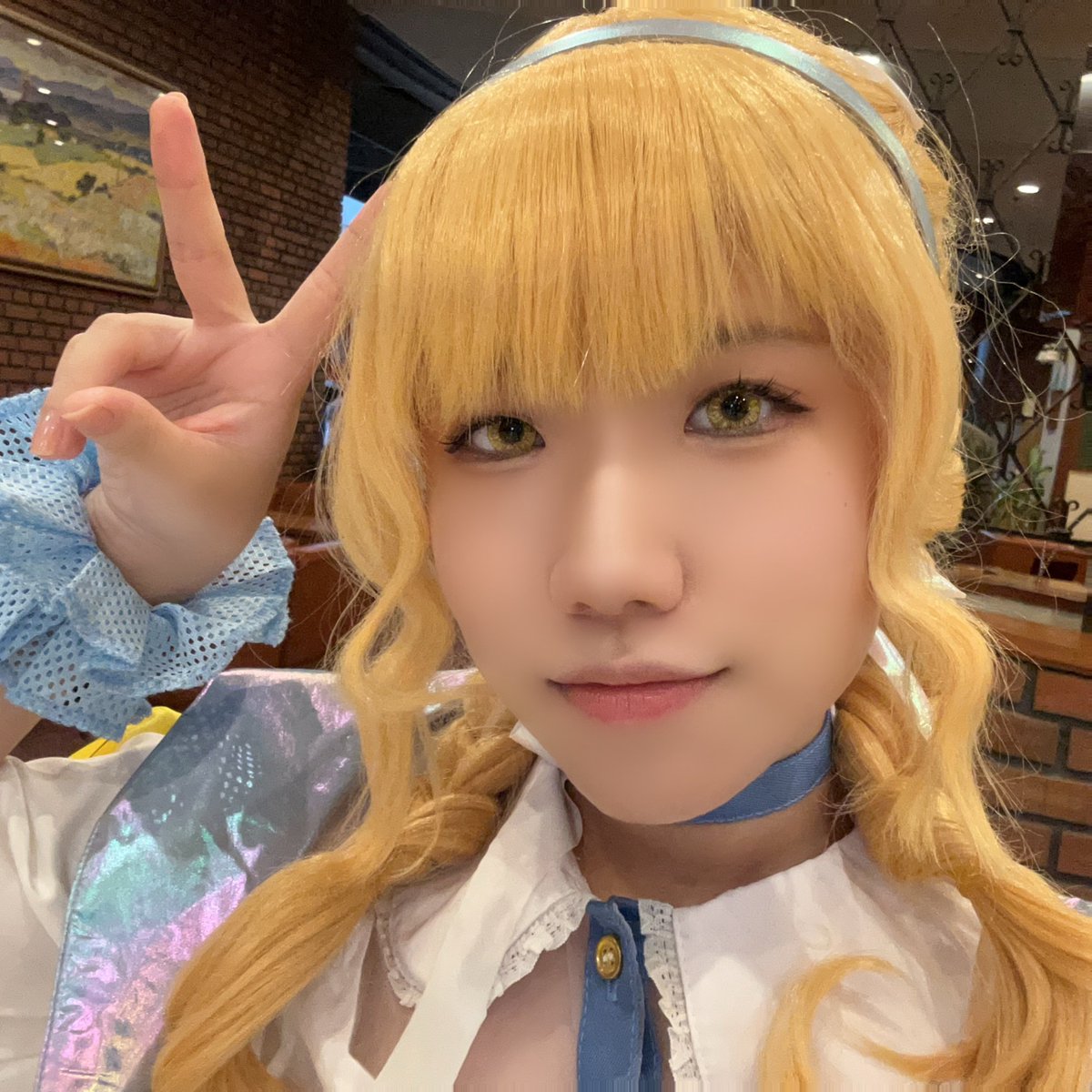 Kanaria2494's tweet photo. #JACSアストピア 
おそくほ～！(速報した気でいた)
お久しぶりにコスプレしてました(￣∇￣*)ゞ

ぼっち参加だったので構ってくれた皆さんありがとうございます～！ https://t.co/2qcBELJOiu