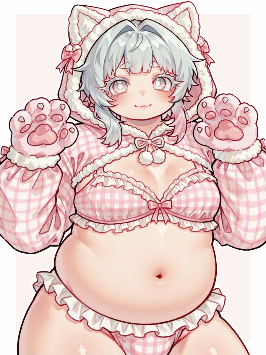 ku_nel_notekute's tweet photo. ピンクギンガムにゃんこ
#pixai #AIイラスト https://t.co/7vieDka4RM