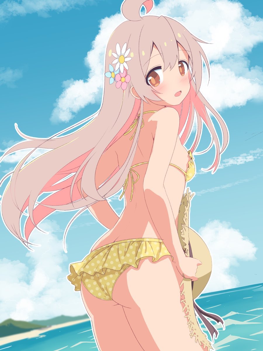 ura_niboshi's tweet photo. #ビキニの日
この一年は競泳水着ばかり描いてたのでビキニ少なかった https://t.co/BE2MNgtXWP