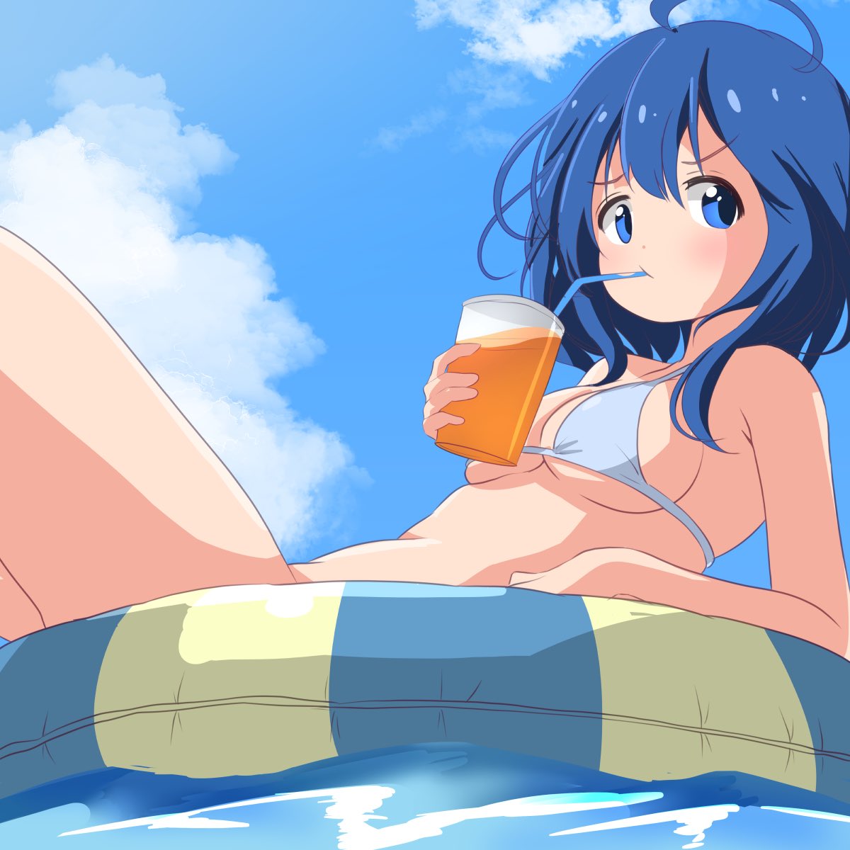 ura_niboshi's tweet photo. #ビキニの日
この一年は競泳水着ばかり描いてたのでビキニ少なかった https://t.co/BE2MNgtXWP
