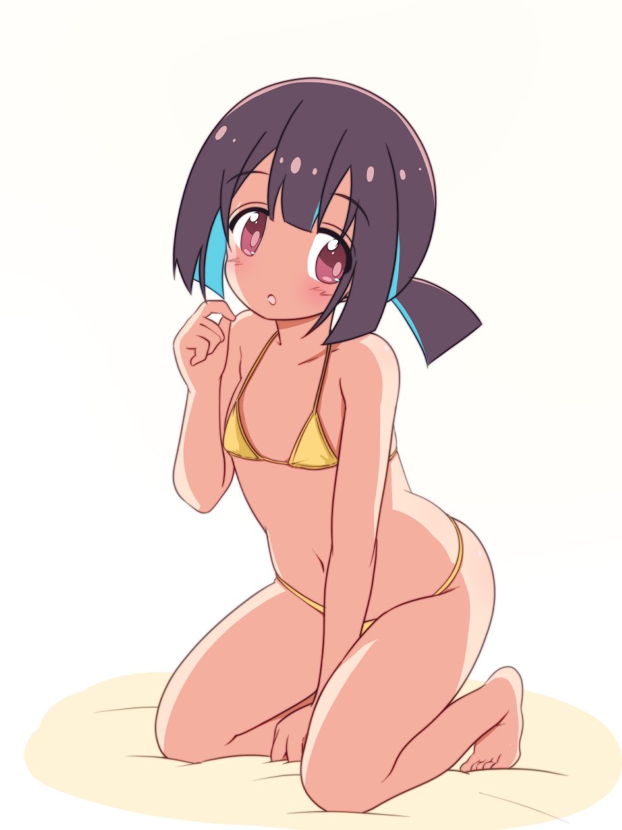 ura_niboshi's tweet photo. #ビキニの日
この一年は競泳水着ばかり描いてたのでビキニ少なかった https://t.co/BE2MNgtXWP