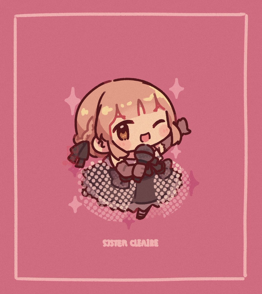 fuguno's tweet photo. キラキラ煌めくアイドルクレアさん🎤✨
 #描いたよクレアさん https://t.co/LBtLVFYrzc