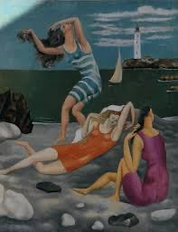 dianadep1's tweet photo. Pablo Picasso🎨 Bathers, Biarritz summer 1918. https://t.co/rvSjArgcLq