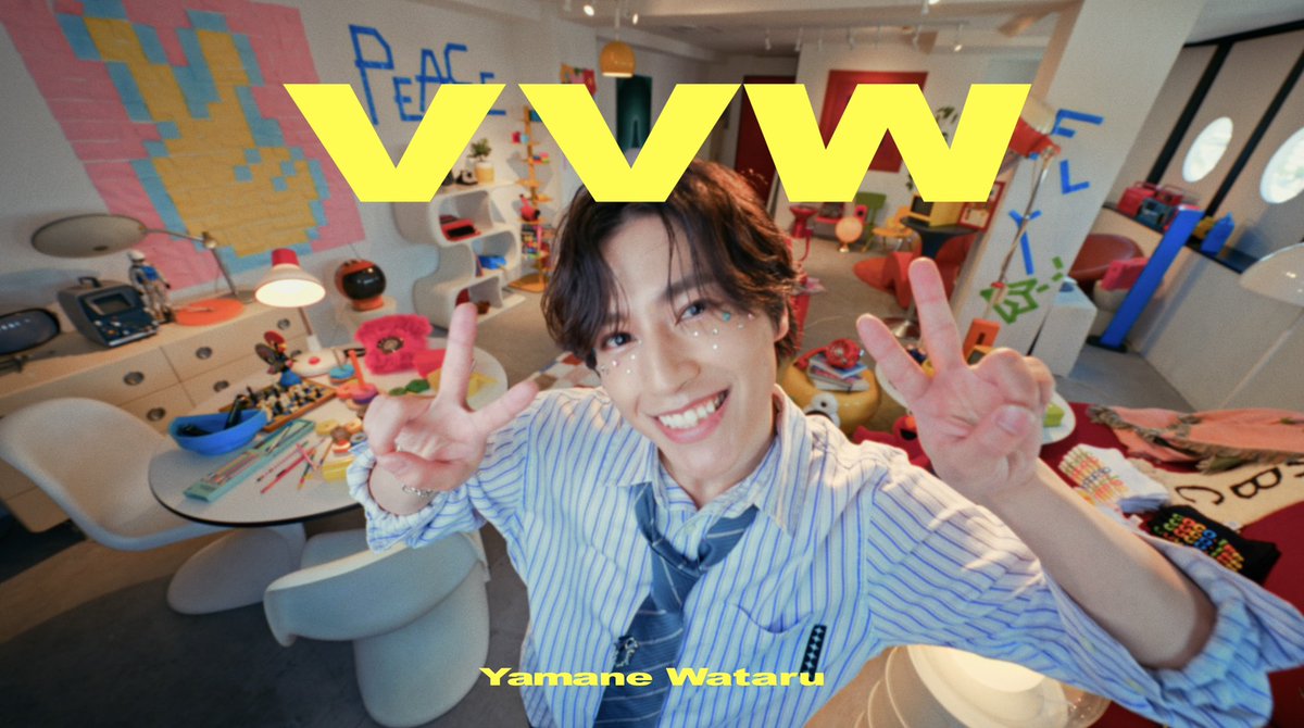 vvataco's tweet photo. 山根航海 - VVW [Official Music Video]
🔗https://t.co/wlGpR3zATV

なんと！1st Digital Mini Album「VV」から2曲目のMVを公開✌️✌️
たくさんの感想をお待ちしております！！

山根航海のMV、3作品目です！！！
今回の作品はとにかくポップで誰がみても笑顔になれるようなMVになってます！！！
年齢・性別関係なくみーーんなに楽しんでもらて愛されるMVになってくれたら嬉しいですっ！！！
(ワタル)

#山根航海
#VVW
#VV
#山根VV航海