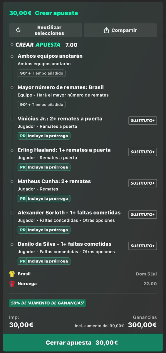 octipster365's tweet photo. Brasil vs Noruega Analizada 📊

El mejor aumento que veréis hoy 👀 https://t.co/1cp5OFci6h