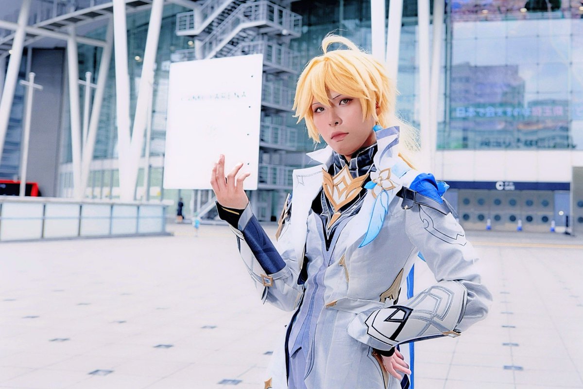 コスプレ/cosplay 原神/genshin 主人公/空 (新たなる天地ver) 📸:マ