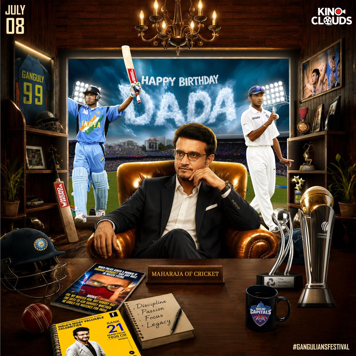 TrendsDada's tweet photo. The official 54th Birthday CDP of our beloved Dada is here! 🩵👑
Join the celebration by updating your profile picture across all social media platforms. Let's make every timeline a tribute to Sourav Ganguly! 💙
#DadaBirthdayCDP  #July8th #GanguliansDay @SGanguly99 https://t.co/R1pREXKjvj