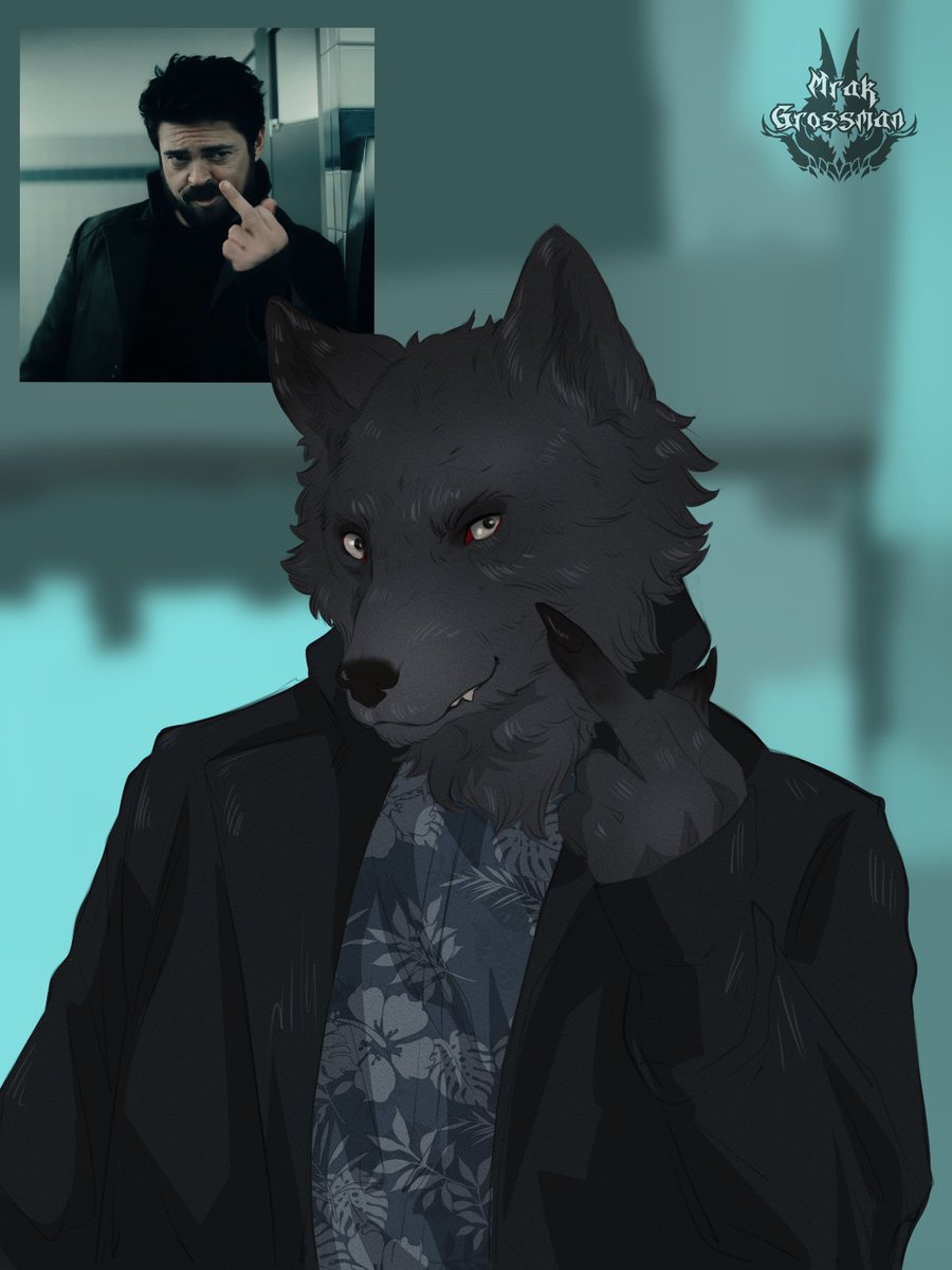 _GROSSMAN's tweet photo. #billybutcher #theBoys #art #fanart #furry https://t.co/PkIYF0sAsP