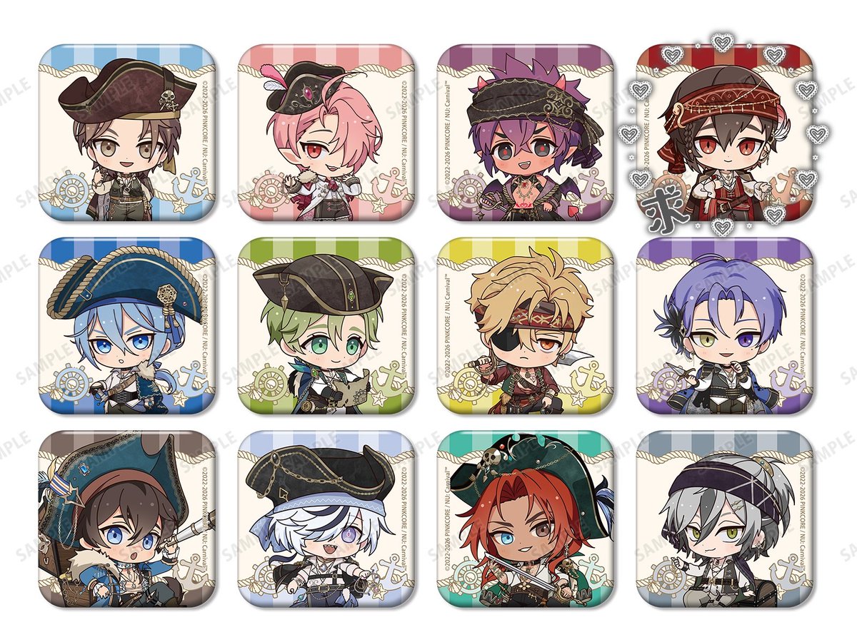 goods_oniku's tweet photo. 【交換 譲渡】NU:カーニバル ぬかに 缶バッジ チェキ モディ

譲：エイト
求:：画像3枚目 ちびキャラ 八雲(身内分) ＞定価、同種エンテン

各2BOX予定。

郵送＞都内手渡し希望。
チェキ⇔缶バッジの交換は同金額程度で相談出来ると嬉しいです。お心当たりのある方は、よろしくお願い致します。 https://t.co/A7eehUznCR