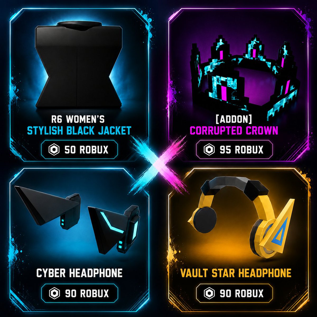 LW_Development's tweet photo. ✨ Every design starts with an idea.

At Palm UGC, we create unique Roblox UGC to help your avatar stand out.

Explore our collection:
https://t.co/IcOwd95ITk

Every ❤️, 🔄, follow, and bit of feedback means a lot. Thank you for supporting Palm UGC.

#Roblox #RobloxUGC #UGC https://t.co/9TmUXvgDRJ
