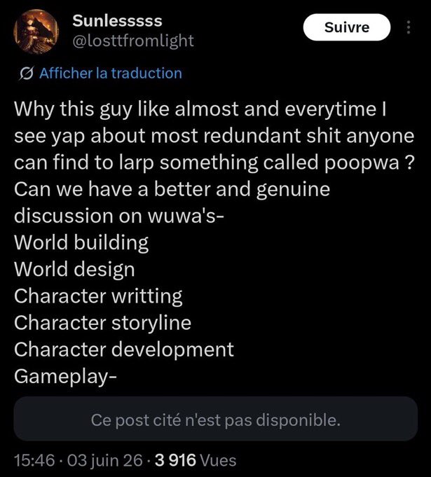 Moonlyup's tweet photo. @EizenAnazaki Your friend talk about this while the only topic Genshin fans like is Wuwa😭 you get like only when you talk about wuwa😭😭 https://t.co/emnAE8fdjZ