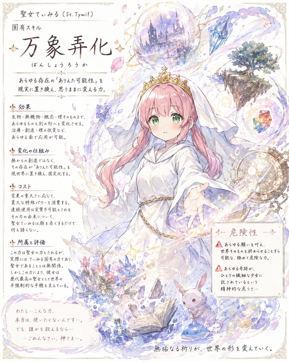tymil_e's tweet photo. 聖女てぃみるのヒミツ3。（予約投稿はここで終わりです。）　#てみ絵 https://t.co/2N7UNbo5s4