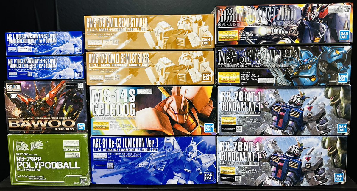 6月に買ったガンプラまとめ❗️ 6月はプレバン朝市熱かったので3週間