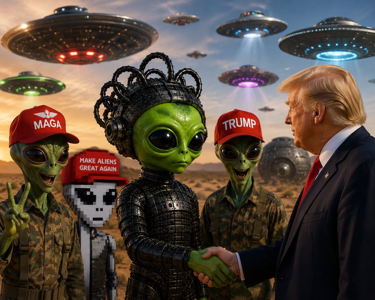 RareWhaleLabs's tweet photo. Roswell UFO Festival is July 2–4, and if you still don’t see where the alien/disclosure narrative is headed, you’re asleep 👽🇺🇸🛸

That’s exactly why I’ve got my eye on $MAGA.

From everything I’ve seen, the MAGA team is the real deal, and the dev is one of the few in this space I genuinely respect — a RareWhale-type dev when it comes to honesty, integrity, transparency, and actually caring about the project and community behind it.

With Roswell weekend here, alien news dropping more and more, and disclosure chatter getting louder, I decided to switch Brain Drain rewards from SOL to $MAGA for Brain Drain / TEK users because I think the upside on $MAGA from here can be way bigger percentage-wise in the long run.

New site is live. Staking is coming soon. Disclosure is heating up. And Brain Drain users are now earning $MAGA.

That’s bullish.

$BRAINDRAIN
🌐 https://t.co/qunJNIpgeb
CA: YDup8koPXfyXsRvfMdspwmdQHWcbWb2cH7nZDJ5pump

$MAGA
🌐 https://t.co/SFzdHOTCOP
CA: Hon2rHAiqkcDtUzL5gA2vjXPr7T1MPCK2UT2AHKCpump

@MAGA_Aliens @CWright24170 @Pass1ve_Money @JonsBlakk @s63hec @ChristosHenos @IvanJeli10